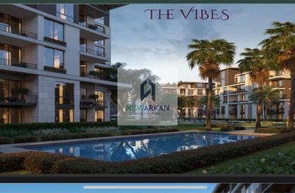Apartment - 3 Bedrooms - 2 Bathrooms for sale in Tesla Residence - Al Wahat Road - 6 October City - Giza