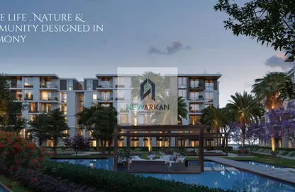 شقة - 3 غرف نوم - 2 حمامات للبيع في مجمع تسلا السكني - طريق الواحات - مدينة 6 أكتوبر - الجيزة