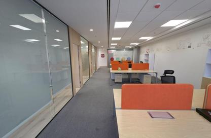 Office Space - Studio - 2 Bathrooms for rent in Cairo Festival City - North Investors Area - New Cairo City - Cairo