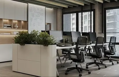 مساحات مكتبية - غرفة نوم - 1 حمام للبيع في موراي - شارع التسعين الشمالي - التجمع الخامس - مدينة القاهرة الجديدة - القاهرة