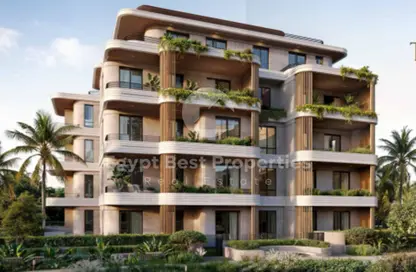 Apartment - 2 Bedrooms - 2 Bathrooms for sale in Crescent Walk - 5th Settlement Compounds - The 5th Settlement - New Cairo City - Cairo