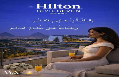 Hotel Apartment - Studio - 1 Bathroom for sale in Sun Capital - Fayoum Desert road - 6 October City - Giza