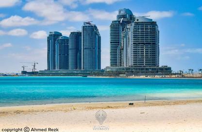 Apartment - 1 Bedroom - 1 Bathroom for sale in North Edge Towers - New Alamein City - Al Alamein - North Coast