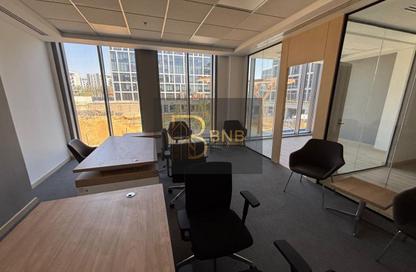 Office Space - Studio - 2 Bathrooms for rent in Cairo Festival City - North Investors Area - New Cairo City - Cairo
