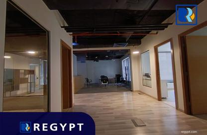 Office Space - Studio - 2 Bathrooms for rent in V90 - North Teseen St. - The 5th Settlement - New Cairo City - Cairo