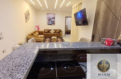 Apartment - Studio - 2 Bathrooms for rent in Mohamed Naguib Axis - Abou El Houl - New Cairo City - Cairo