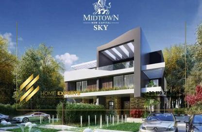 Townhouse - 3 Bedrooms - 3 Bathrooms for sale in Midtown East - The 6th Settlement - New Cairo City - Cairo Townhouse - 3 Bedrooms - 3 Bathrooms for sale in Midtown East - The 6th Settlement - New Cairo City - Cairo