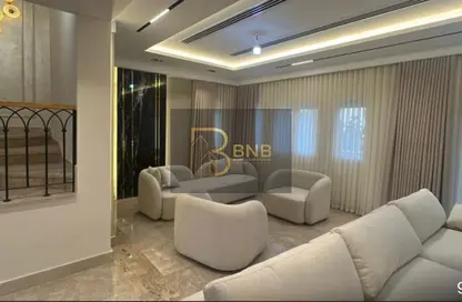 Villa - 4 Bedrooms - 4 Bathrooms for rent in Celesta Hills - Uptown Cairo - Mokattam - Cairo