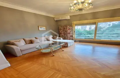 Apartment - 2 Bedrooms - 3 Bathrooms for rent in Mohamed Maraashly St. - Zamalek - Cairo