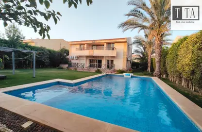 Villa - 5 Bedrooms - 4 Bathrooms for rent in Al  Rabwa - Sheikh Zayed Compounds - Sheikh Zayed City - Giza