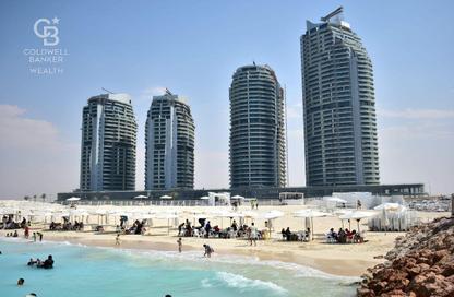 Chalet - 1 Bedroom - 1 Bathroom for sale in North Edge Towers - New Alamein City - Al Alamein - North Coast