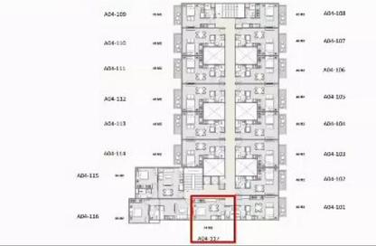 Apartment - Studio - 1 Bathroom for sale in Area B - Ganoob El Acadimia - New Cairo City - Cairo