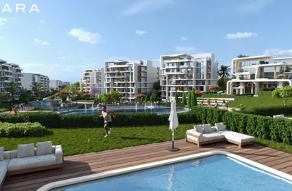 Apartment - 2 Bedrooms - 2 Bathrooms for sale in Amara - El Lotus - New Cairo City - Cairo