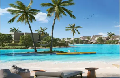 Chalet - 3 Bedrooms - 2 Bathrooms for sale in Azha North - Ras Al Hekma - North Coast