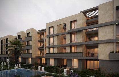 Apartment - 3 Bedrooms - 3 Bathrooms for sale in West Courts - Al Wahat Road - 6 October City - Giza