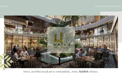 محل تجاري - استوديو - 2 حمامات للبيع في ذا جيت بلازا مول - الحي العاشر - الشيخ زايد - الجيزة