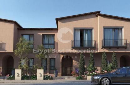 Twin House - 3 Bedrooms - 3 Bathrooms for sale in Village West - Sheikh Zayed Compounds - Sheikh Zayed City - Giza