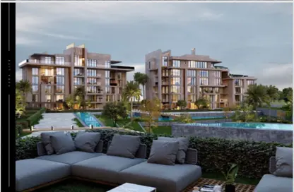 شقة - 2 غرف نوم - 2 حمامات للبيع في أو ويست - كمبوندات 6 أكتوبر - مدينة 6 أكتوبر - الجيزة