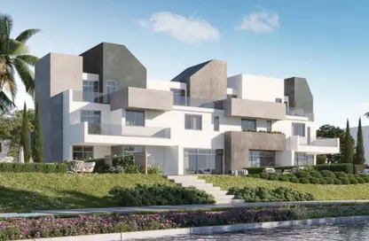 Townhouse - 4 Bedrooms - 4 Bathrooms for sale in Rivers - New Zayed City - Sheikh Zayed City - Giza