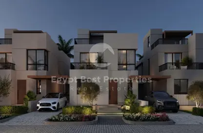 Townhouse - 4 Bedrooms - 5 Bathrooms for sale in O West - 6 October Compounds - 6 October City - Giza