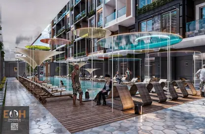 Apartment - 1 Bedroom - 1 Bathroom for sale in El Kawther District - Hurghada - Red Sea