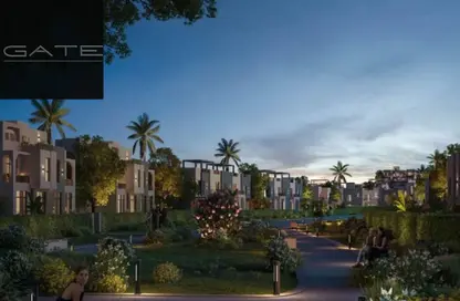 تاون هاوس - 3 غرف نوم - 4 حمامات للبيع في أو ويست - كمبوندات 6 أكتوبر - مدينة 6 أكتوبر - الجيزة