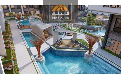 شقة - 3 غرف نوم - 3 حمامات للبيع في جراند جيت - منتجعات الغردقة - الغردقة - محافظة البحر الاحمر