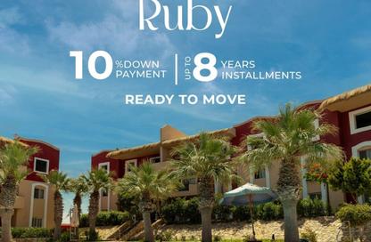 Chalet - Studio - 1 Bathroom for sale in Bungalows North Coast - Bungalows - Markaz Al Hamam - North Coast