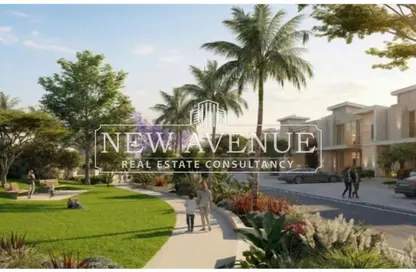 Townhouse - 3 Bedrooms - 5 Bathrooms for sale in RI8 New Capital - New Capital Compounds - New Capital City - Cairo