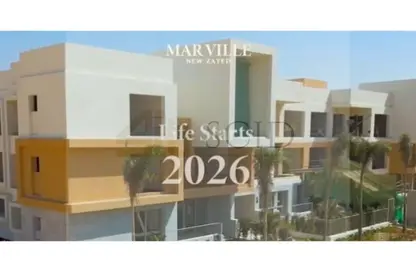 شقة - 2 غرف نوم - 2 حمامات للبيع في مارفيل نيو زايد - مدينة زايد الجديدة - الشيخ زايد - الجيزة