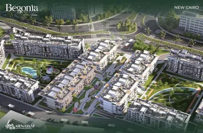 Apartment - 1 Bedroom - 1 Bathroom for sale in Begonia - 5th Settlement Compounds - The 5th Settlement - New Cairo City - Cairo