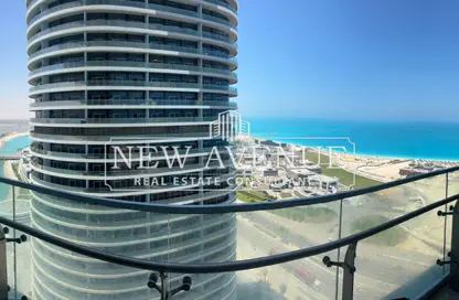 Chalet - 1 Bedroom - 2 Bathrooms for sale in North Edge Towers - New Alamein City - Al Alamein - North Coast