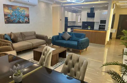 Apartment - 3 Bedrooms - 3 Bathrooms for rent in Omarat Melisa St. - Masaken Al Mohandesin - Nasr City - Cairo