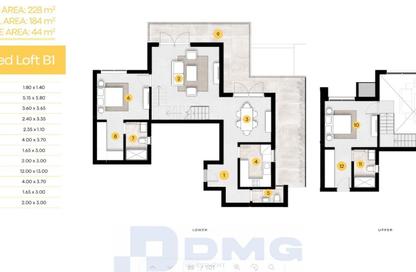 Duplex - 2 Bedrooms - 3 Bathrooms for sale in Park Side Residence - Zed Towers - Sheikh Zayed Compounds - Sheikh Zayed City - Giza