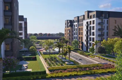 شقة - 2 غرف نوم - 2 حمامات للبيع في جارنيه - المستثمرين الشمالية - مدينة القاهرة الجديدة - القاهرة