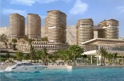 Hotel Apartment - 1 Bedroom - 1 Bathroom for sale in IL Monte Galala - Al Ain Al Sokhna - Suez