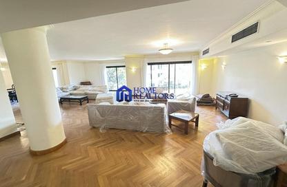 Apartment - 4 Bedrooms - 4 Bathrooms for rent in Sarayat Al Maadi - Hay El Maadi - Cairo