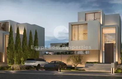 Townhouse - 3 Bedrooms - 3 Bathrooms for sale in Hills of one - New Zayed City - Sheikh Zayed City - Giza