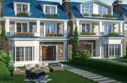 Villa - 3 Bedrooms - 4 Bathrooms for sale in Kingsway - Boulevard Road - Green Belt - 6 October City - Giza