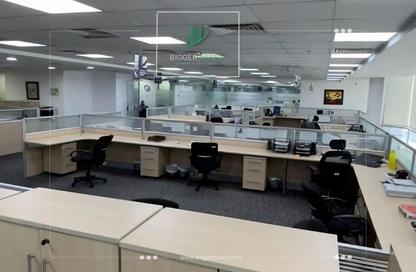 Office Space - Studio - 7+ Bathrooms for rent in Bank Center Street - South Teseen St. - The 5th Settlement - New Cairo City - Cairo