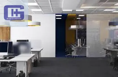 Office Space - 2 Bedrooms - 2 Bathrooms for rent in Cairo Festival City - North Investors Area - New Cairo City - Cairo