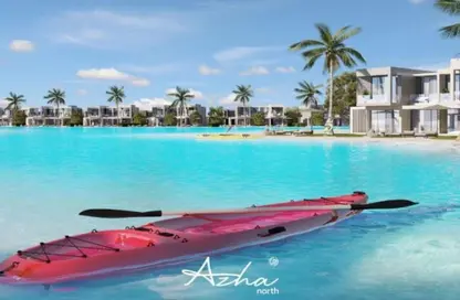 Chalet - 2 Bedrooms - 2 Bathrooms for sale in Azha - Al Ain Al Sokhna - Suez