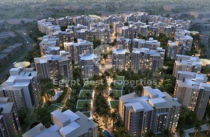 Apartment - 1 Bedroom - 1 Bathroom for sale in Park Side Residence - Zed Towers - Sheikh Zayed Compounds - Sheikh Zayed City - Giza