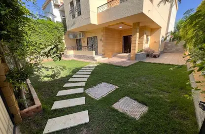 Villa - 3 Bedrooms - 3 Bathrooms for rent in Abou Hanifa Al Noaman St. - Rehab City First Phase - Al Rehab - New Cairo City - Cairo