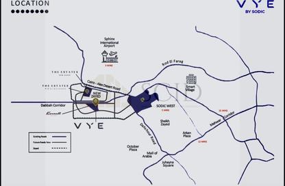 Apartment - 3 Bedrooms - 3 Bathrooms for sale in Vye Sodic - New Zayed City - Sheikh Zayed City - Giza