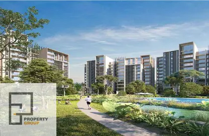 Apartment - 2 Bedrooms - 2 Bathrooms for sale in Park Side Residence - Zed Towers - Sheikh Zayed Compounds - Sheikh Zayed City - Giza