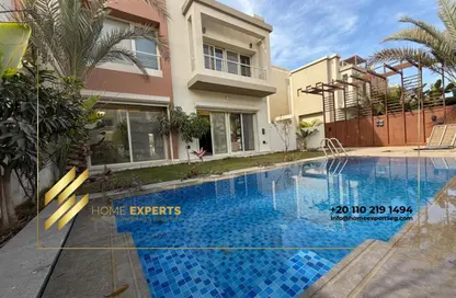 منزل مزدوج - 5 غرف نوم - 5 حمامات للايجار في كايرو فيستيفال سيتى - المستثمرين الشمالية - مدينة القاهرة الجديدة - القاهرة