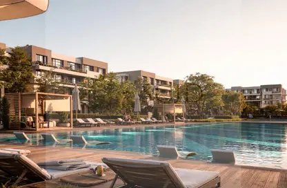 شقة - 2 غرف نوم - 2 حمامات للبيع في لوجار - مدينة زايد الجديدة - الشيخ زايد - الجيزة