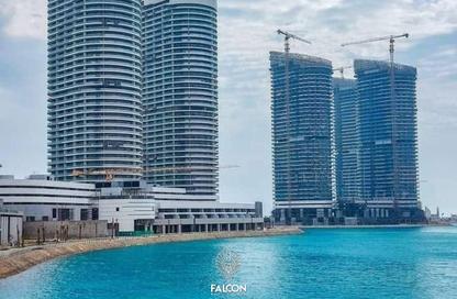 Apartment - 2 Bedrooms - 3 Bathrooms for sale in North Edge Towers - New Alamein City - Al Alamein - North Coast