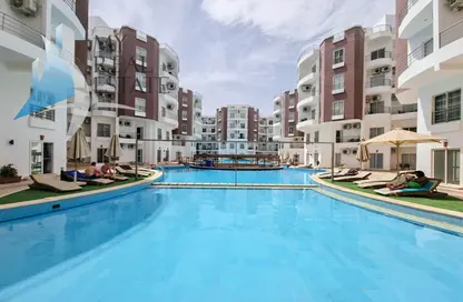 شقة - 3 غرف نوم - 2 حمامات للبيع في اكوا بالمز ريزورت - منتجعات الغردقة - الغردقة - محافظة البحر الاحمر